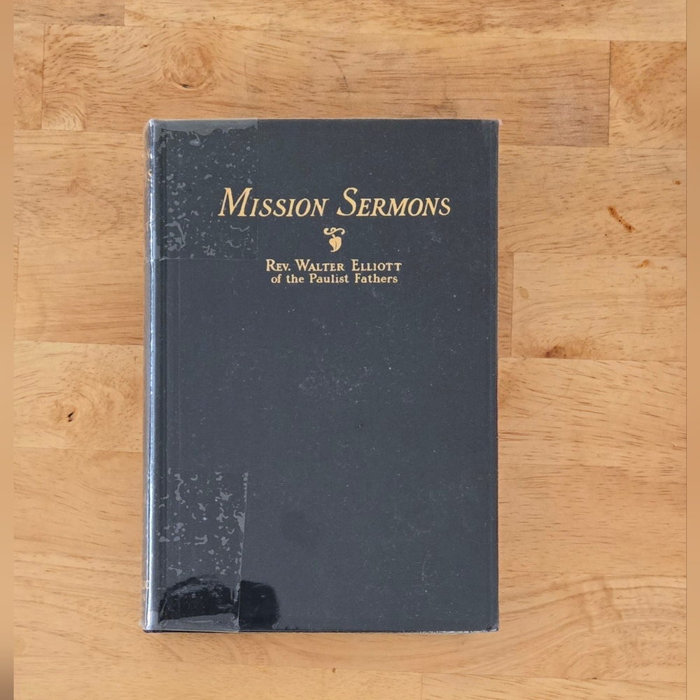 ✠︎ Catholic: Mission Sermons, 1926